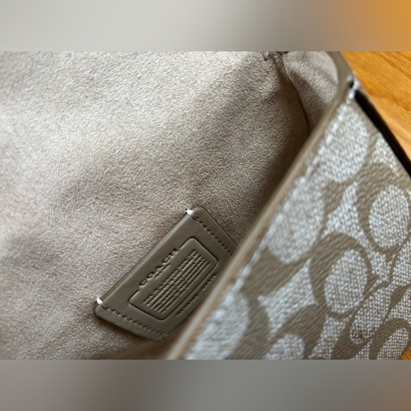 Coach Gold Lysa Top Handle Bag NWT - Picture 6 of 9